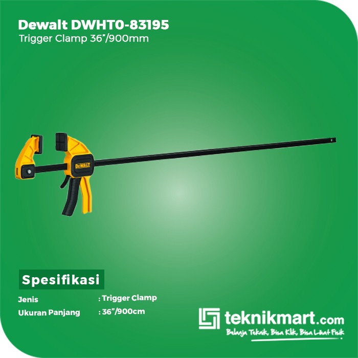 Dewalt Trigger Clamp 36"/900mm DWHT0-83195