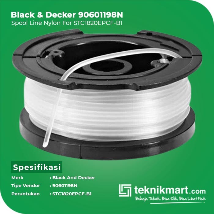 Black & Decker Spool Line Nylon / Mata Senar 90601198N For STC1820