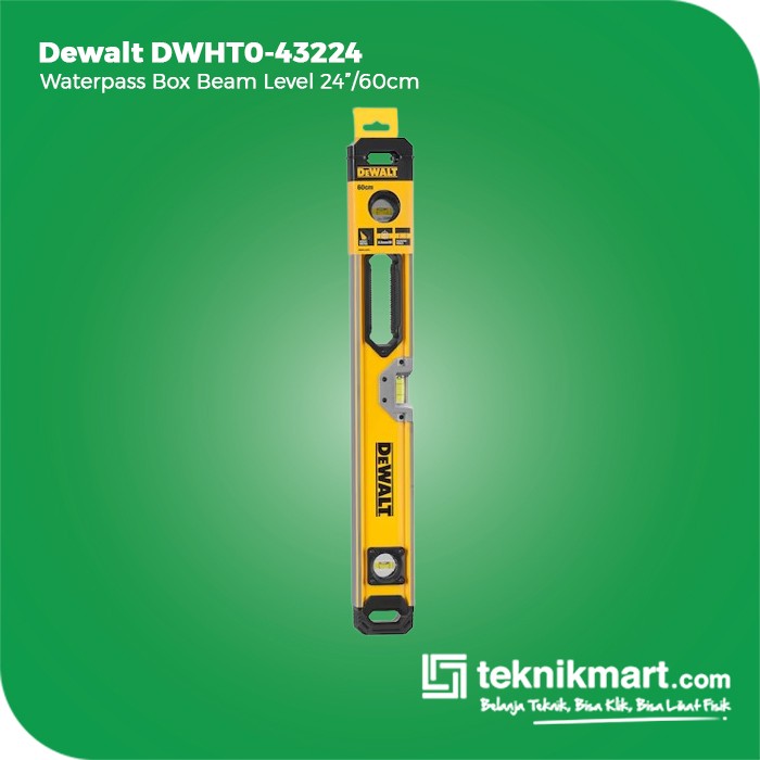 Dewalt Waterpass Box Beam Level 24"/60cm DWHT0-43224