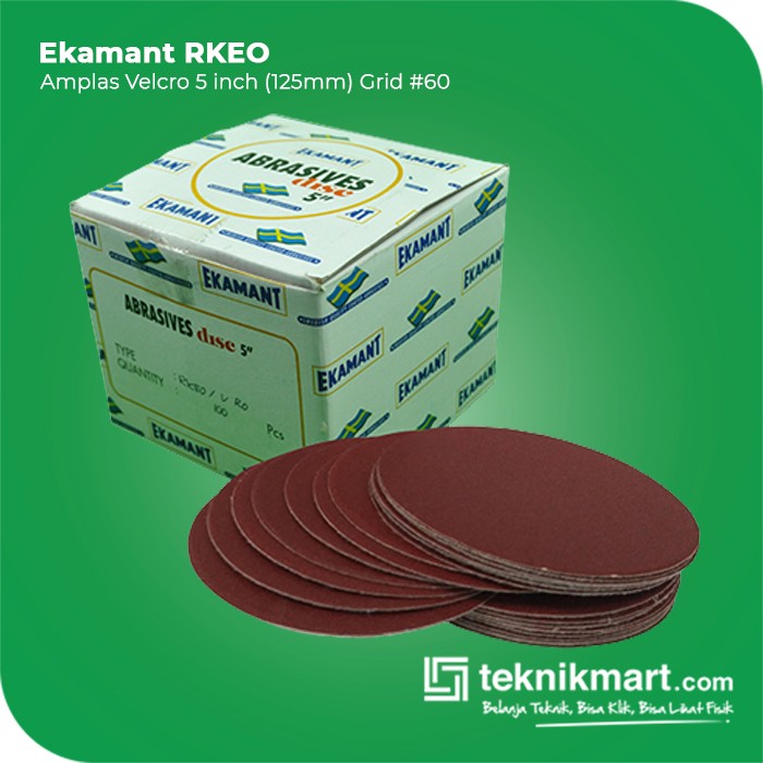 Ekamant RKEO Amplas Perekat #60-240 5Inch