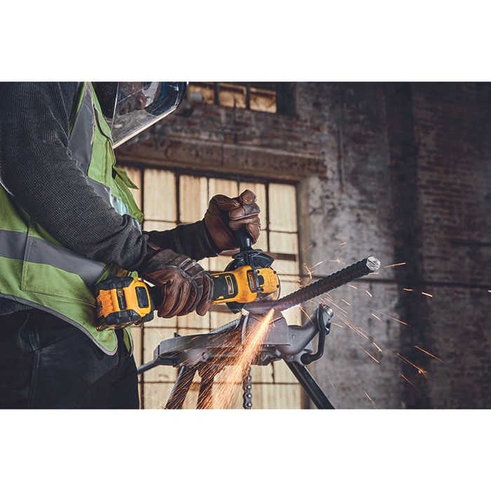 Dewalt Brushless Angle Grinder / Gerinda Tangan Baterai 18/20V Max 4"/100mm DCG409VSN-B1 (Unit Only)