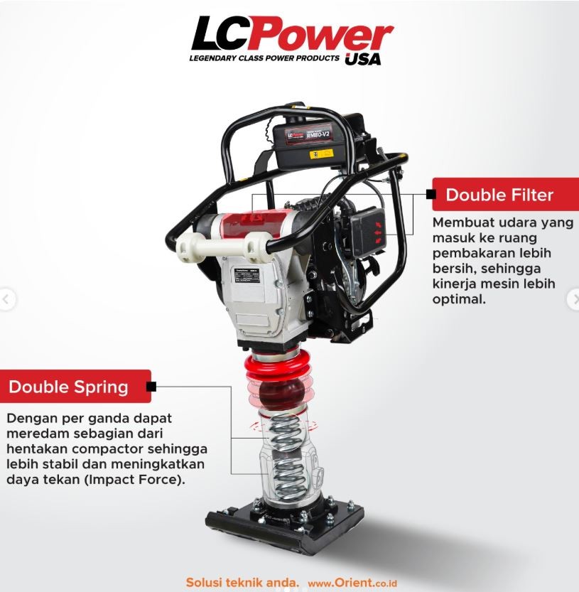 LC POWER RM 80 V2 TAMPING RAMMER / STEMPER KUDA