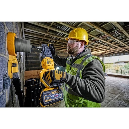 Dewalt Brushless Angle Drill / Mesin Bor Baterai 54/60V Max 13mm DCD470N-XJ (Unit Only)