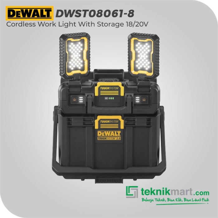 Dewalt Cordless Work Light With Storage Toughsystem 2.0 18/20V DWST08061-8