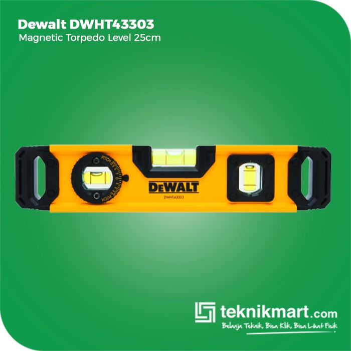 Dewalt Magnetic Torpedo Level 25cm DWHT43003