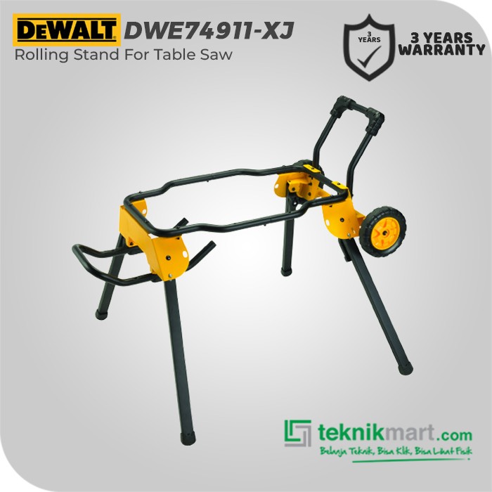 Dewalt Rolling Stand For Table Saw (DWE7490X, DWE7491RS, DWE7480, DW745, DWE7492, DCS7485) DWE74911-XJ