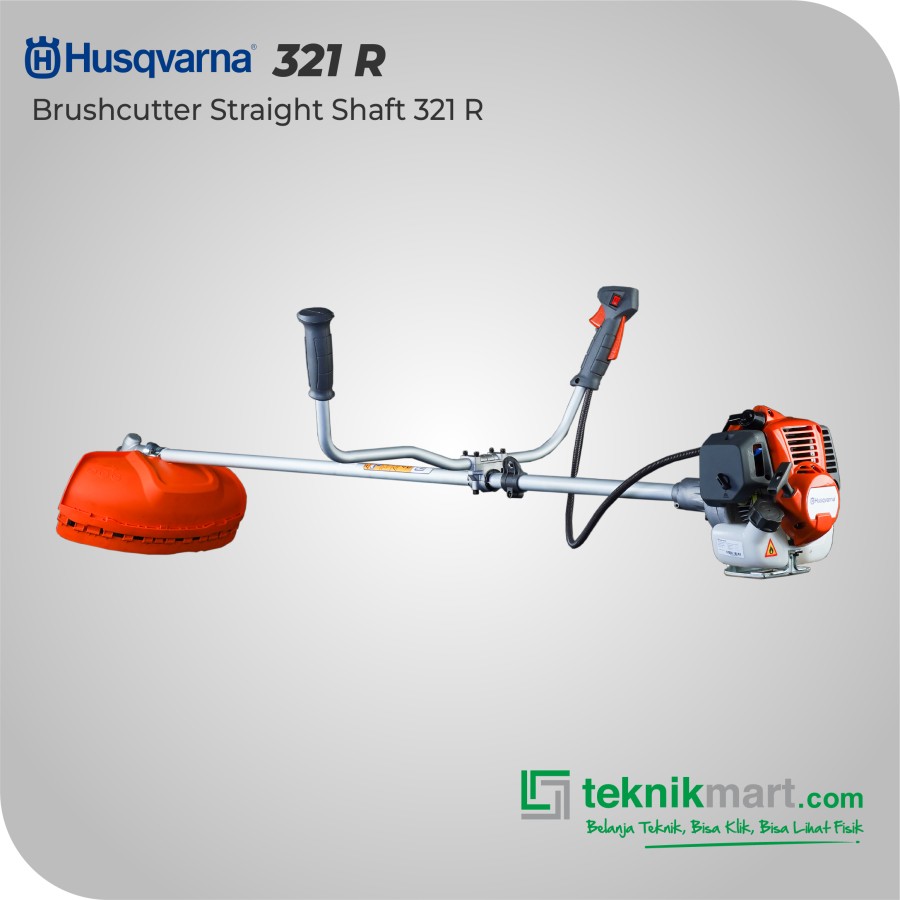Husqvarna 321R Brushcutter Straight Shaft 2 Stroke / Potong Rumput 2 Tak