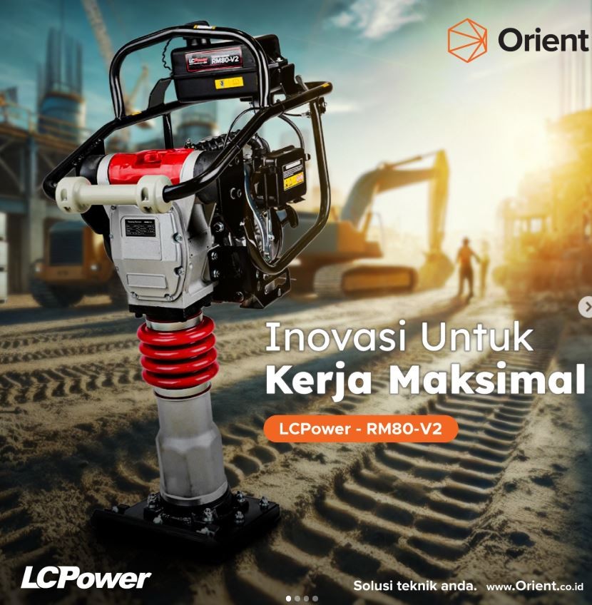 LC POWER RM 80 V2 TAMPING RAMMER / STEMPER KUDA
