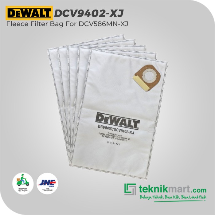 Dewalt Fleece Filter Bag For Vacuum DCV586MN-XJ (DCV9402-XJ)