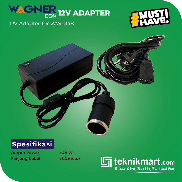 Wagnereco Adapter for WW-048 12V 6A
