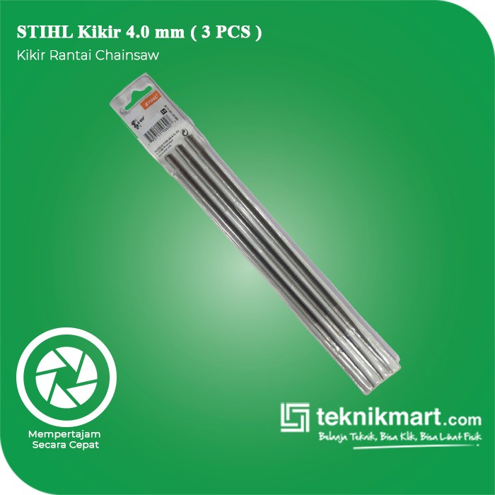 STIHL KIKIR RANTAI CHAINSAW 4.0 MM X 1 Pac 3 PCS