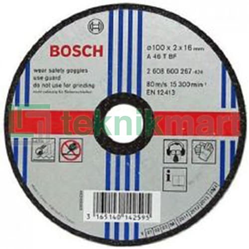 Bosch Mata Gerinda Potong untuk Besi 180x22.23x3mm A30RBF 2608600272