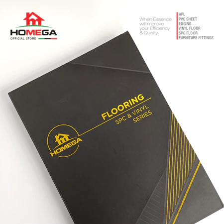 Homega Official Catalogue Vinyl SPC - Buku Katalog Resmi Vinyl SPC Homega