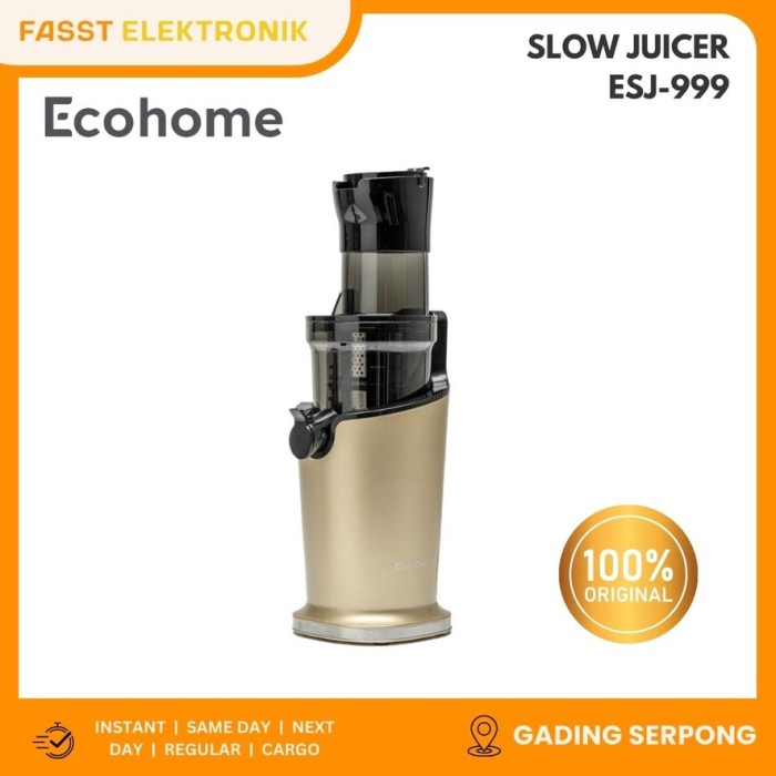 ECOHOME Slow Juicer Cold Press Juice ESJ 999