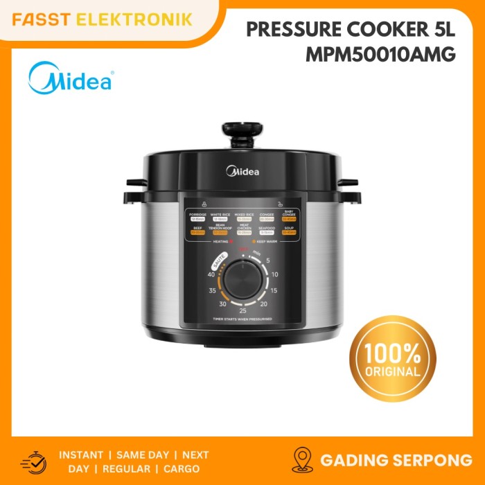 MIDEA Electric Pressure Cooker 5 Liter MPM50010AMG
