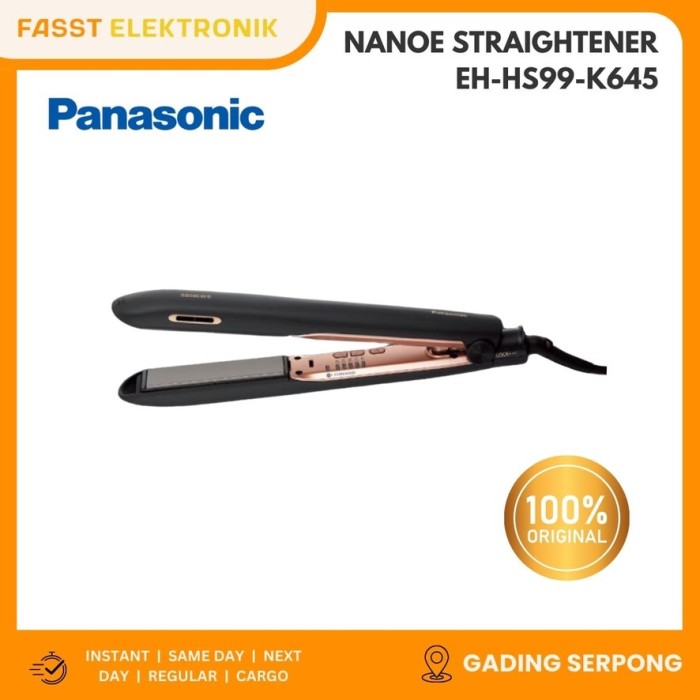 PANASONIC Nanoe Hair Straightener EH-HS99-K415