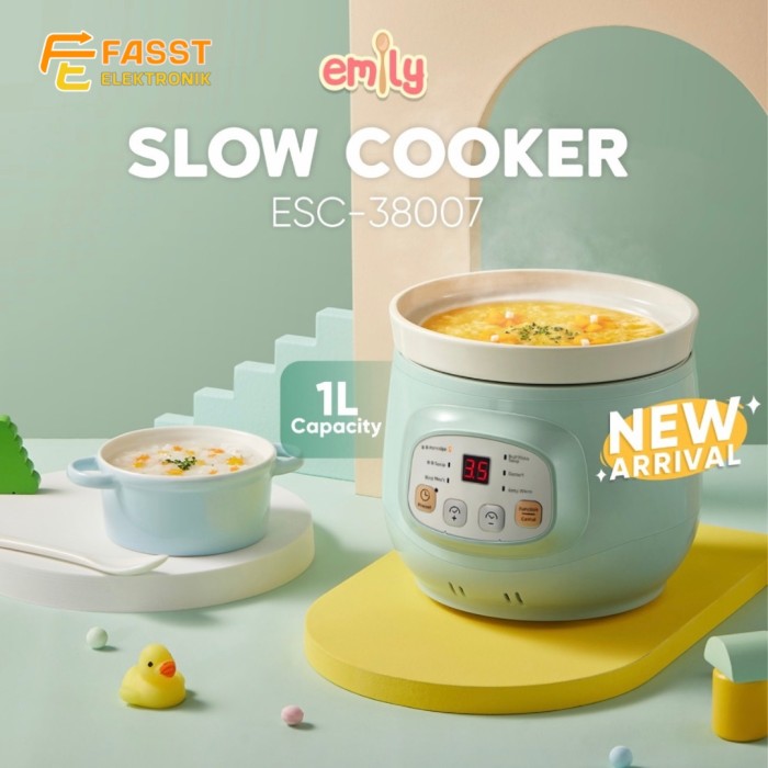 EMILY Slow Cooker 1 Liter ESC-38007