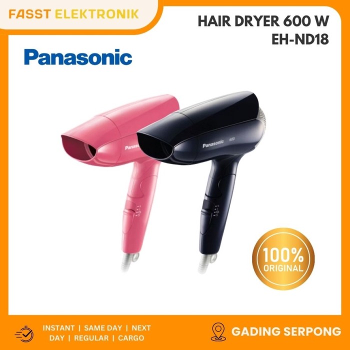 PANASONIC Hair Dryer 600 Watt EH-ND18