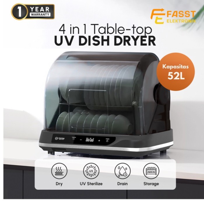 NORGE UV Sterilizer 52 Liter NG-DD52UV 