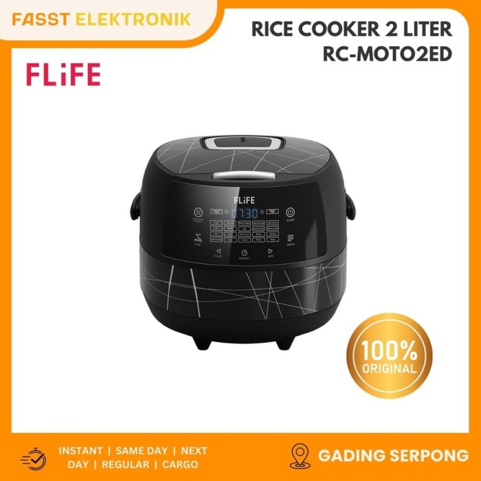 FLIFE Rice Cooker 2 Liter RC-MOTO2ED
