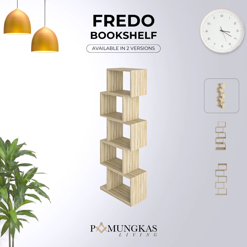 Rak Buku Tipe Fredo | FREDO Bookshelf – Minimalis, Fungsional, dan Tahan Lama!