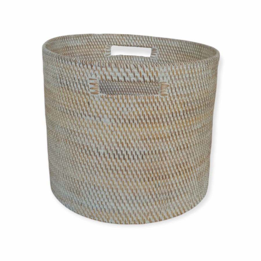 basket bundar white wash 1