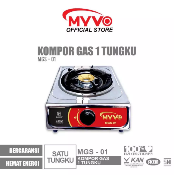 MYVO Kompor Gas 1 Tungku MGS-01