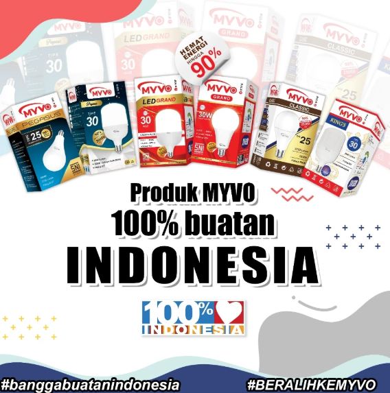 MYVO Lampu LED Zeus Tipe 50 A Bulb Bohlam Bentuk Jantung Cahaya Putih