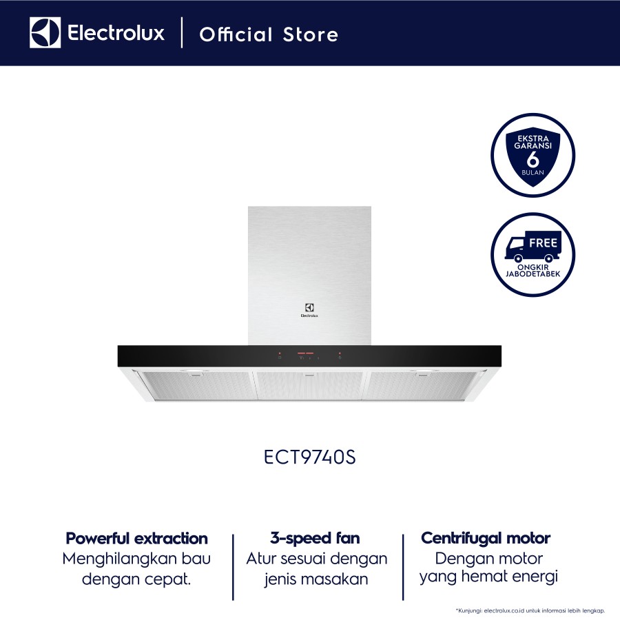 Paket Perfect Pair Kompor EHG7230BE + ECT9740S + KOHLH00XA