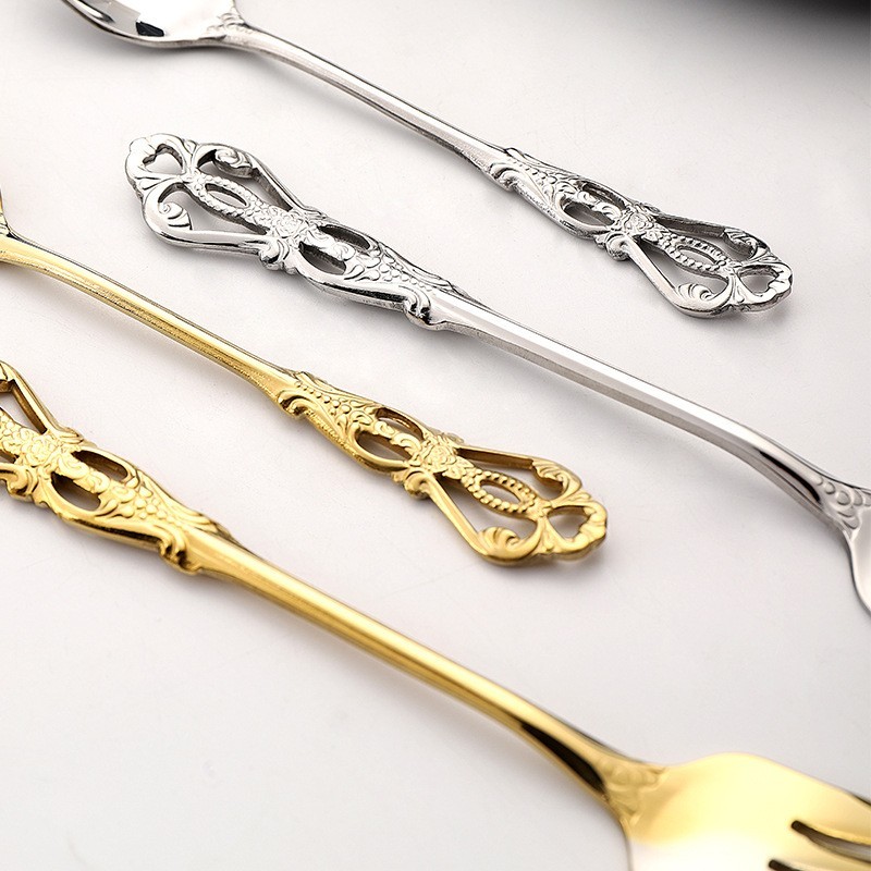 PF - Retro Dinner / Dessert Spoon Sendok Makan Retro, Sendok Snack