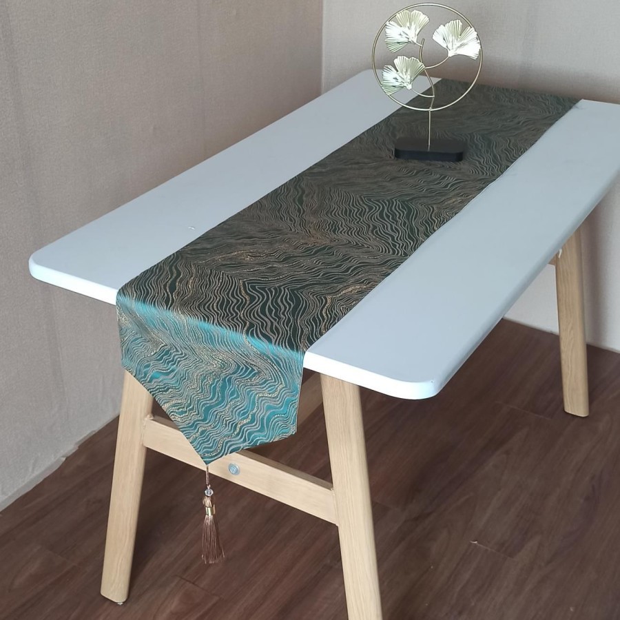 Table Runner / Taplak Meja Makan Ruang Tamu Buffet Motif Premium 