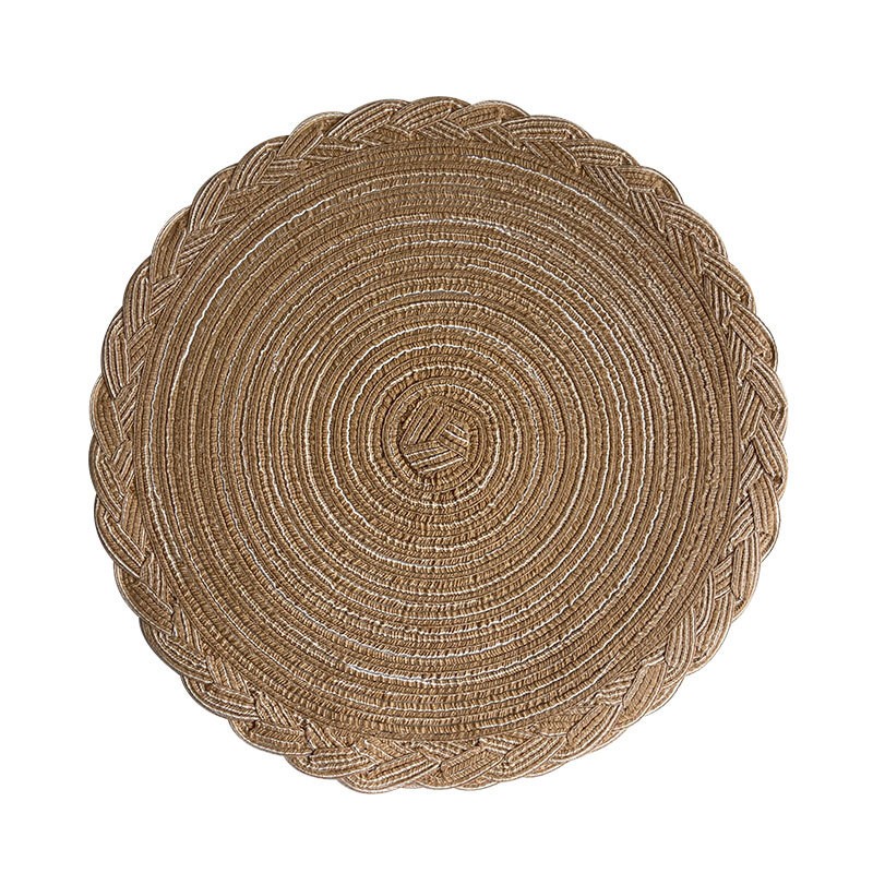 PF- Braided nordic placemat / tatakan piring / alas piring 