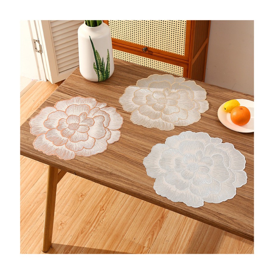 PF - PVC Carnation Placemat / tatakan piring