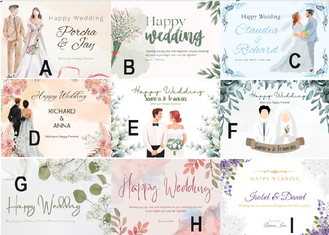 Kartu Ucapan / Greeting Card / Wishes Card