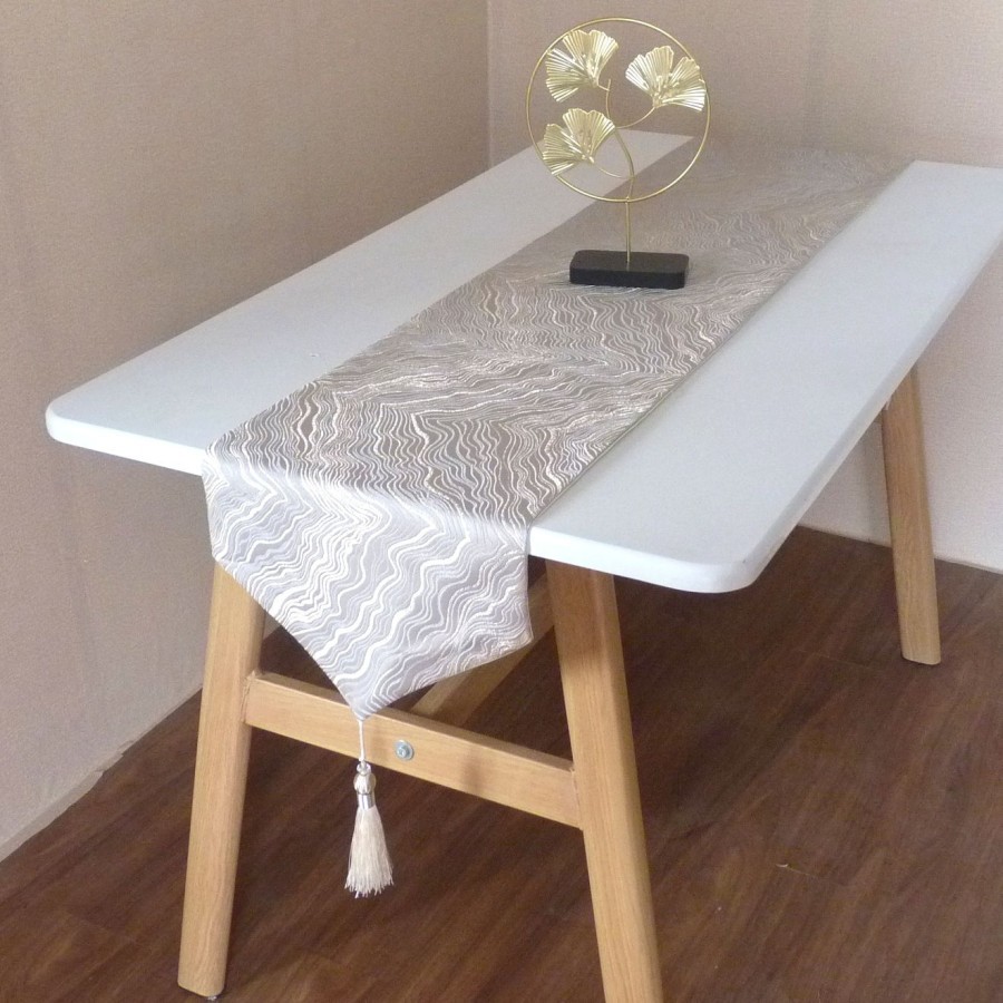 Table Runner / Taplak Meja Makan Ruang Tamu Buffet Motif Premium 