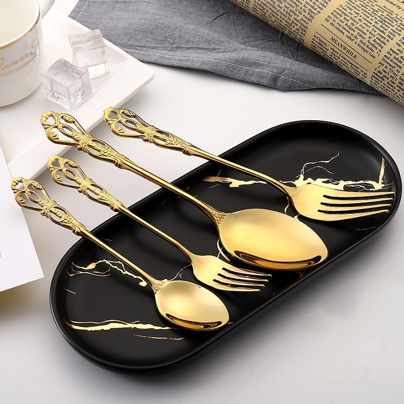 PF - Retro Dinner / Dessert Spoon Sendok Makan Retro, Sendok Snack