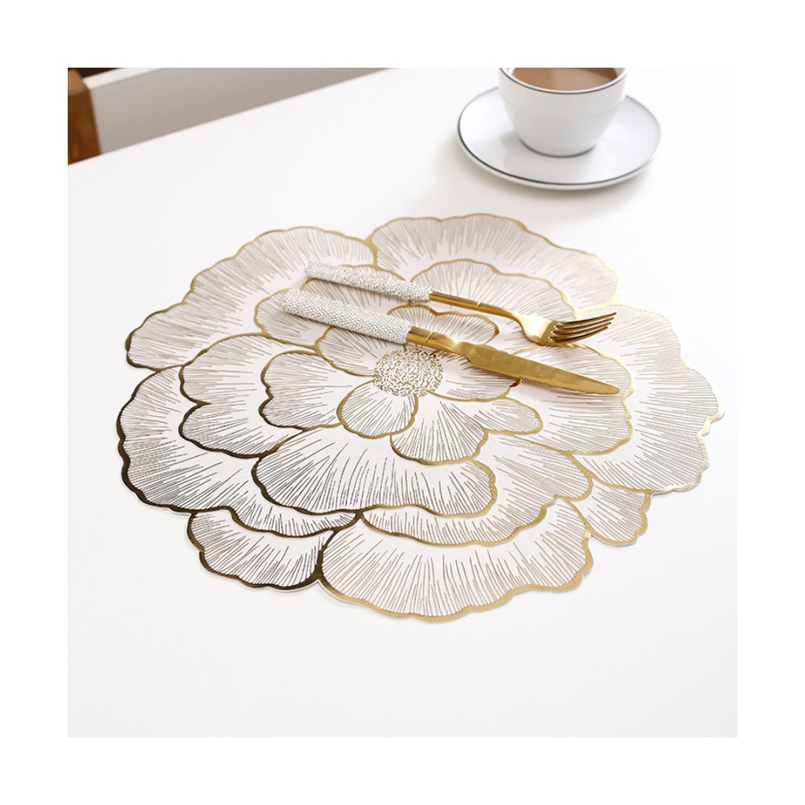 PF - PVC Carnation Placemat / tatakan piring