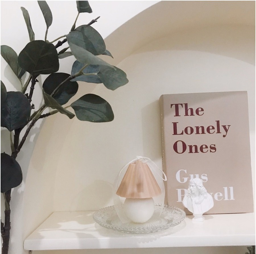 Vintage Lamp Scented Candle Korean Style / lilin aromaterapi 