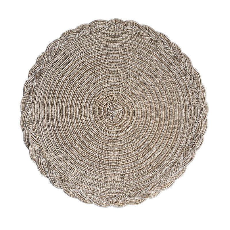 PF- Braided nordic placemat / tatakan piring / alas piring 