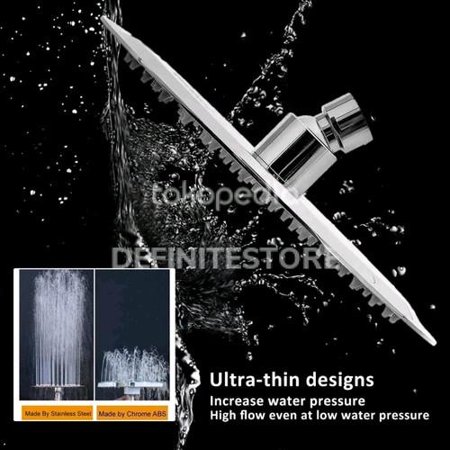 Wall Shower Dinding Stainless SUS 304 Shower Kamar Mandi Paket Komplit