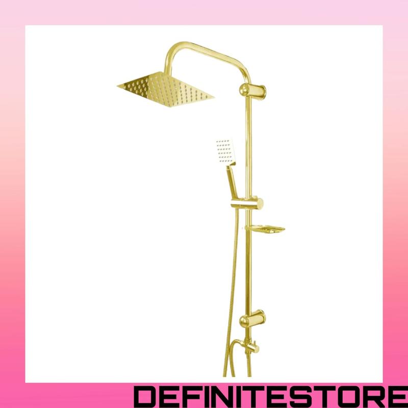 Shower Tiang Set Shower Kamar Mandi Shower Set Komplit Shower Mandi Shower Column Dingin Gold Emas Anti Karat