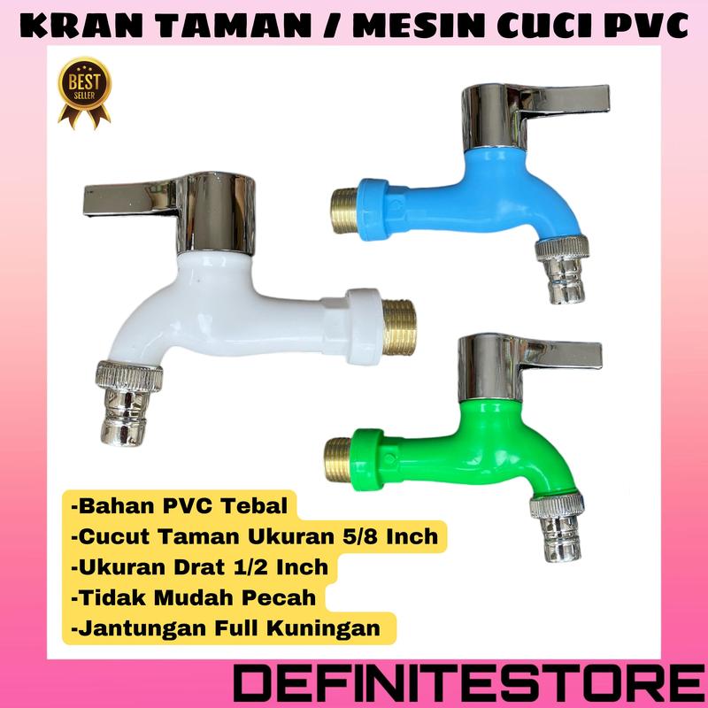 Kran Air Keran Air 1/2 inch Kran Keran Shower Kran Shower Keran Kamar Mandi Kran Taman Tembok Kran PVC Drat Kuningan Warna Warni