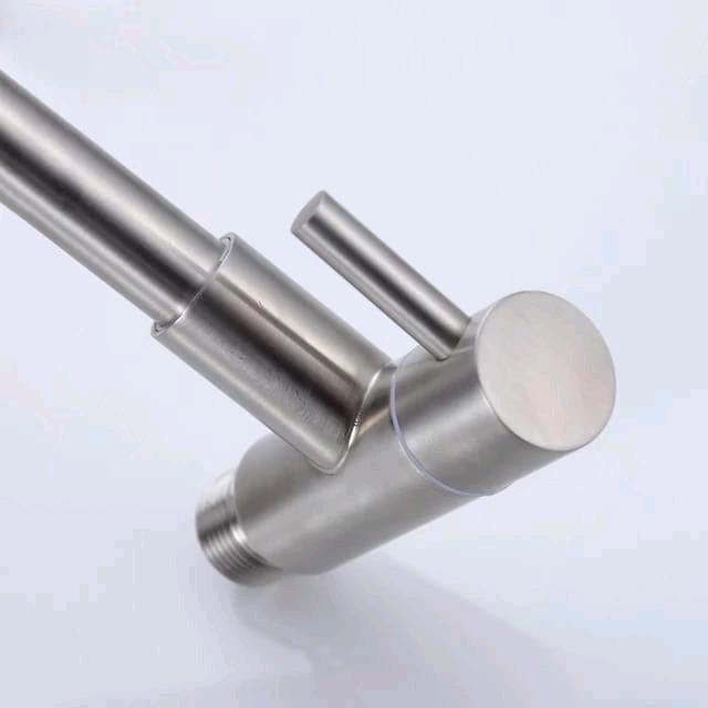 Kran Cuci Piring Kran Dapur Kran Sink Spout Kaku Kran Angsa Keran 1/2'