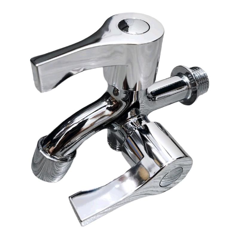 Kran Cabang Kran Wudhu Kran Hand Shower Jet Shower Gold Hitam Chrome