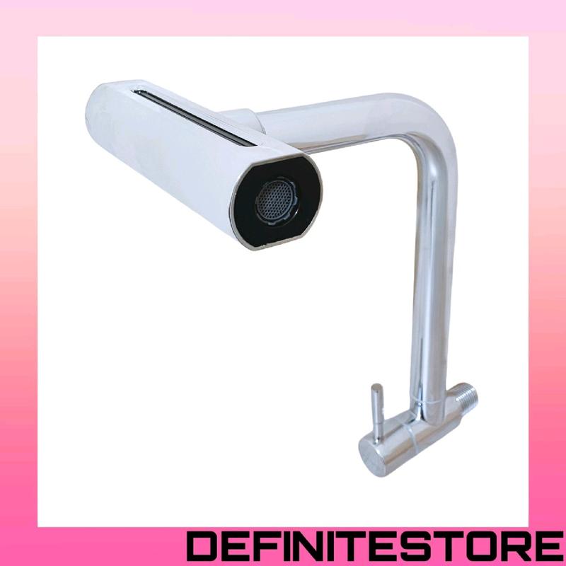 Kran Cuci Piring Kran Dapur Kran Sink 4 Way Air Terjun Kran Angsa Keran Cuci Piring Keran Dapur Stainless SUS 304 Anti Karat Drat Tembok Dan Tanam