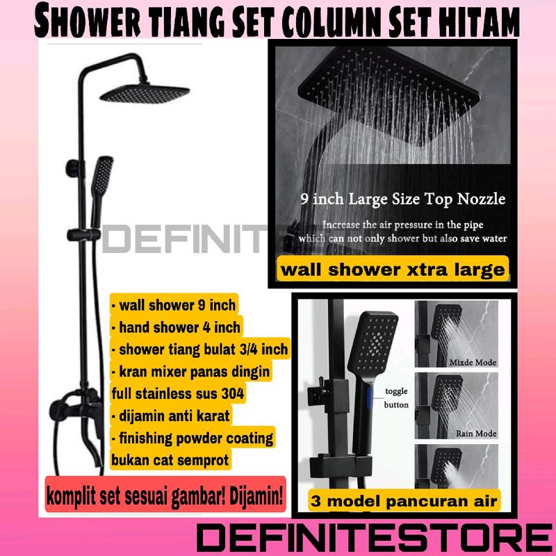 Shower Tiang Set Shower Mandi Shower Column Panas Dingin Xtra Large