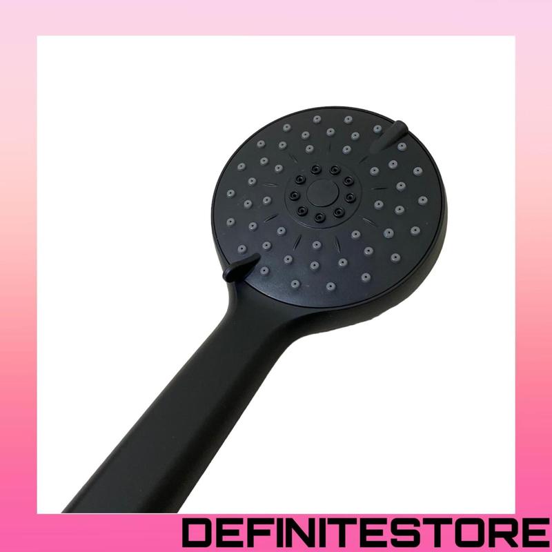Hand Shower Hitam Bulat Komplit Set 5 Mode Air