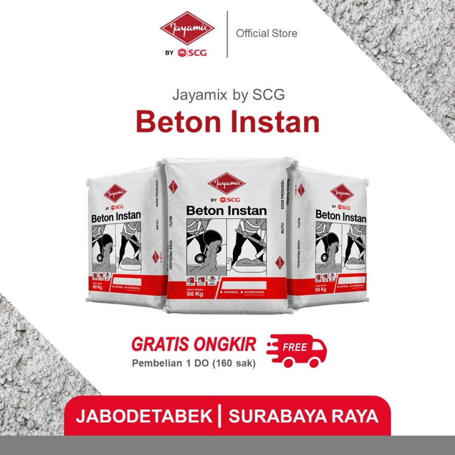 Jayamix by SCG Beton Instan K175 [160 Sak]