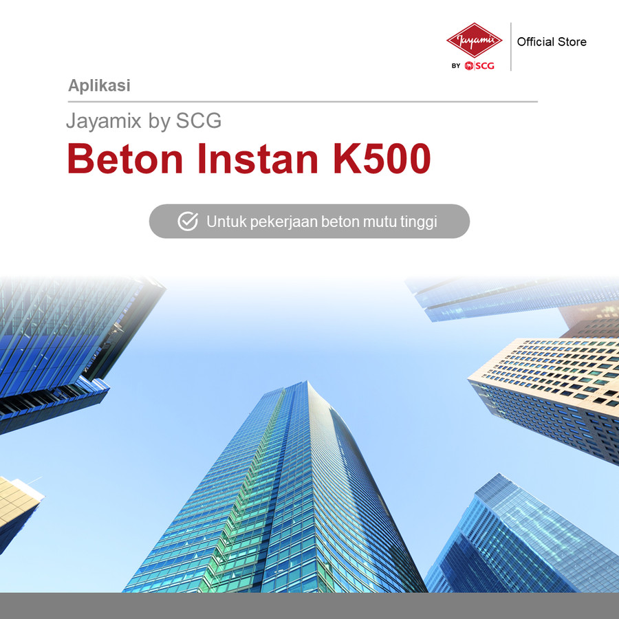 Jayamix by SCG Beton Instan K500 [20 Sak]