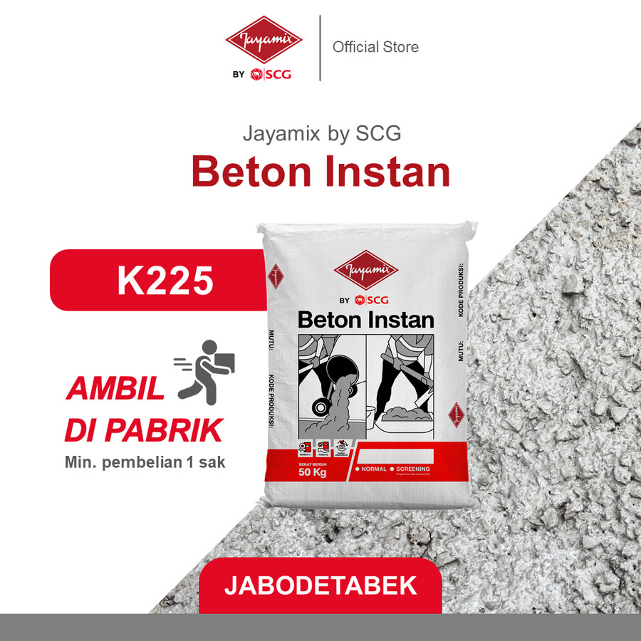 Jayamix by SCG Beton Instan K225 [Ambil Langsung]